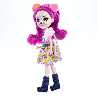 Foto 3 | Muñeca Enchantimals Mayla Mouse Y Figura De Fondue - Venta Internacional.