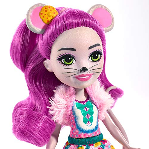 Foto 6 pulgar | Muñeca Enchantimals Mayla Mouse Y Figura De Fondue - Venta Internacional.