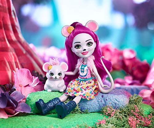 Foto 8 pulgar | Muñeca Enchantimals Mayla Mouse Y Figura De Fondue - Venta Internacional.