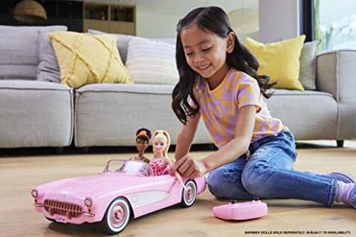 Foto 3 pulgar | Coche Hot Wheels Rc Barbie Corvette Con Mando A Distancia - Venta Internacional.