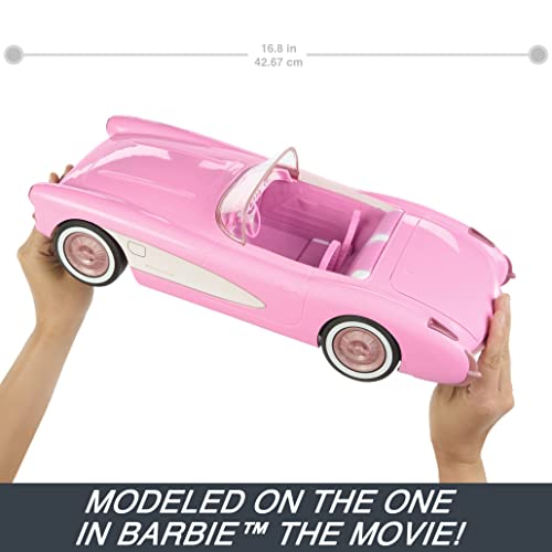 Foto 3 | Coche Hot Wheels Rc Barbie Corvette Con Mando A Distancia - Venta Internacional.