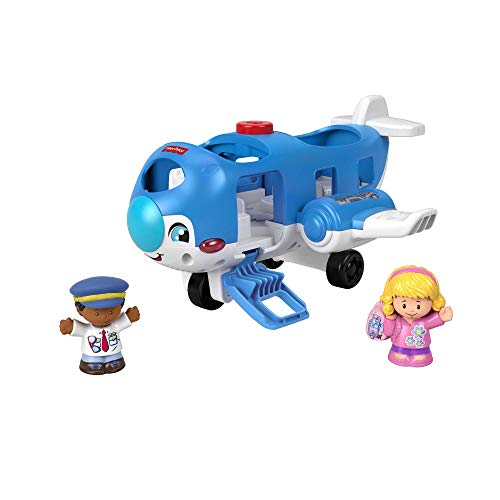Foto 2 pulgar | Avión Little People De Toy Fisher-price Con El Piloto Kurt Y Emma - Venta Internacional.