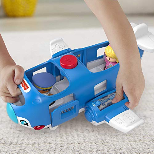 Foto 4 pulgar | Avión Little People De Toy Fisher-price Con El Piloto Kurt Y Emma - Venta Internacional.