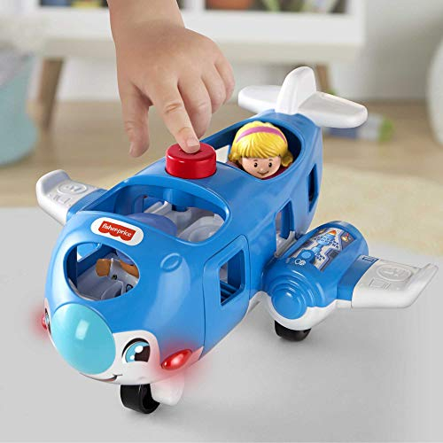 Foto 6 pulgar | Avión Little People De Toy Fisher-price Con El Piloto Kurt Y Emma - Venta Internacional.
