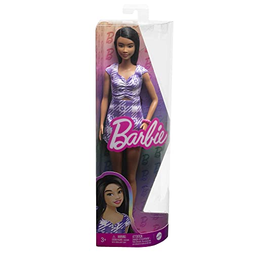 Muñeca Barbie, Juguetes Para Niños, Fashionistas, Cabello Negro Ondulado Y  - Venta Internacional.