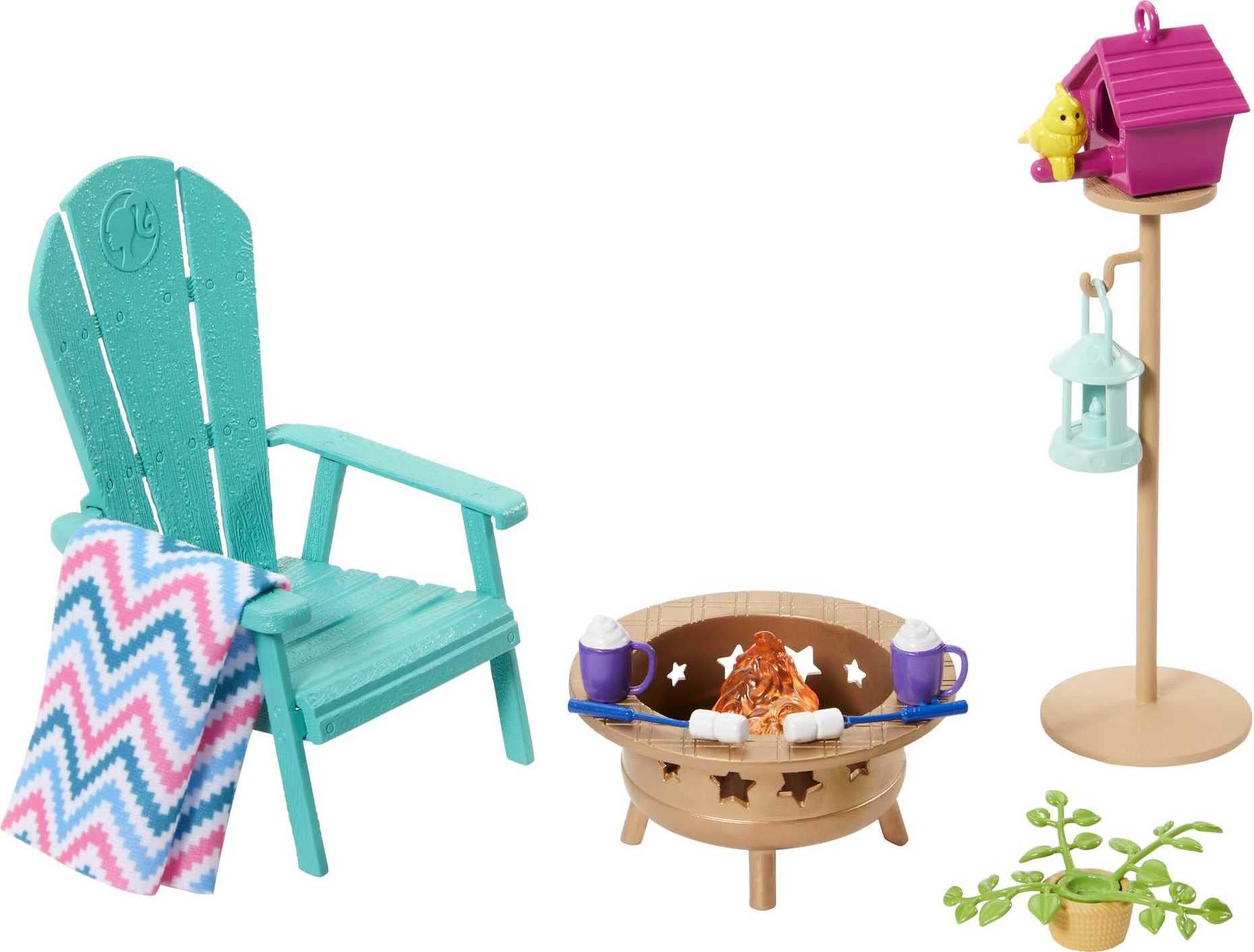 Foto 1 | Paquete De Muebles Y Accesorios Barbie, Decoración De La Cas - Venta Internacional.