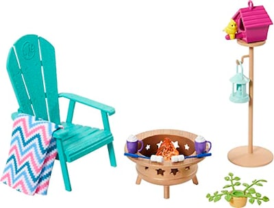 Foto 2 | Paquete De Muebles Y Accesorios Barbie, Decoración De La Cas - Venta Internacional.