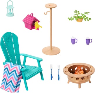 Foto 5 | Paquete De Muebles Y Accesorios Barbie, Decoración De La Cas - Venta Internacional.