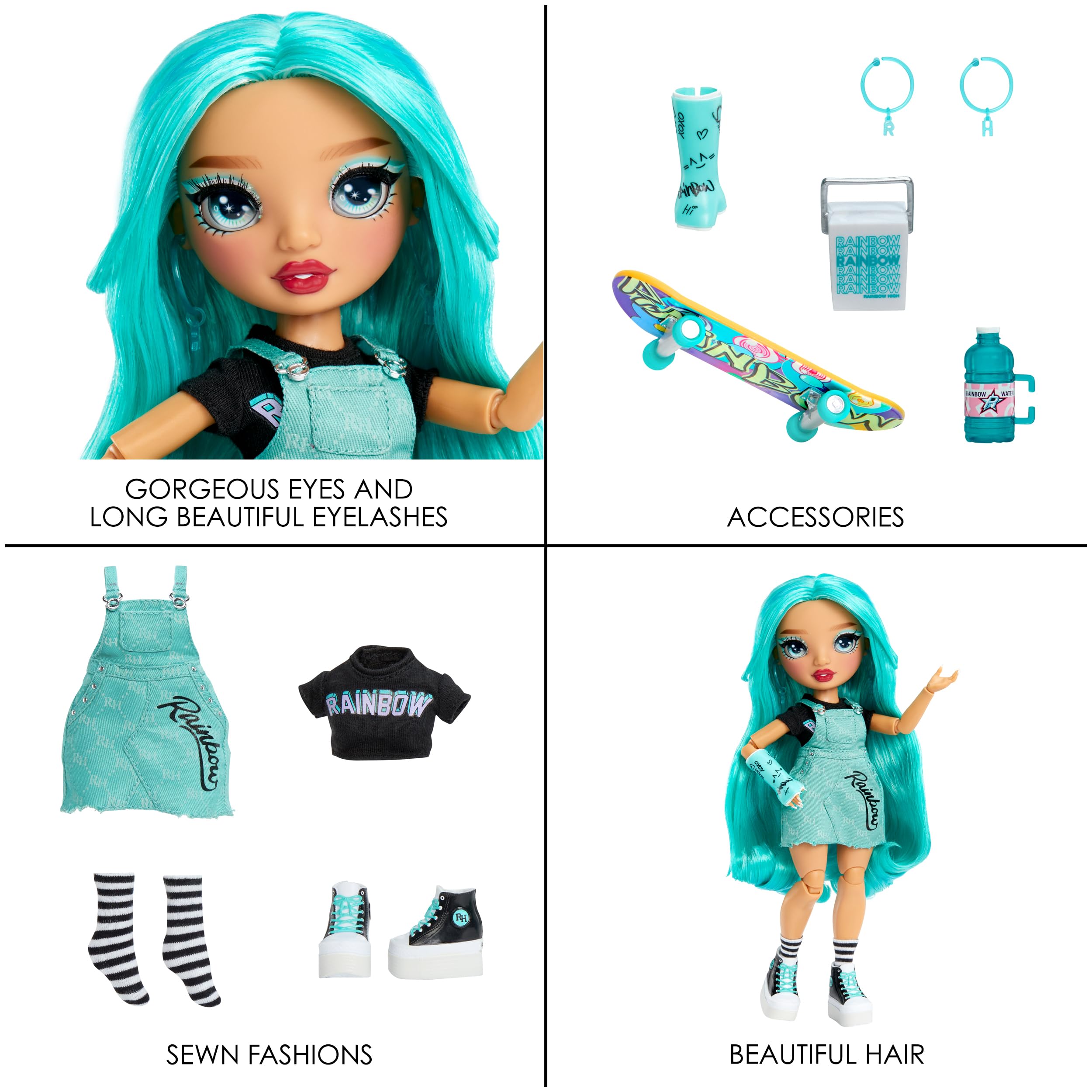 Foto 6 pulgar | Muñeca Rainbow High con Accesorios-Venta Internacional
