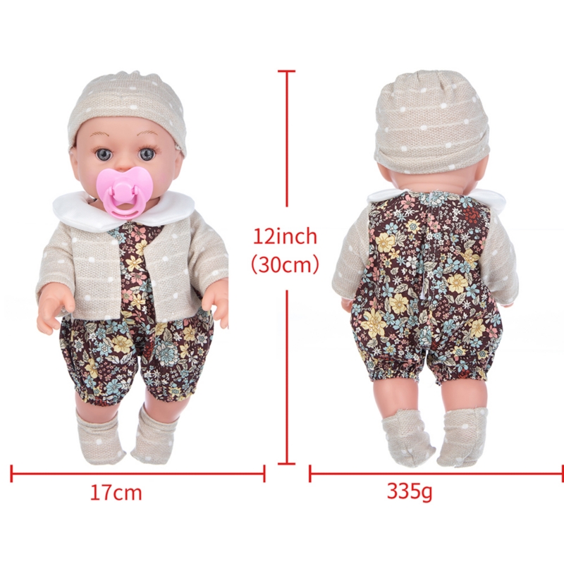 Foto 4 pulgar | Muñeca Reborn De Silicona Realista De 30 Cm Con Ropa - Venta Internacional.