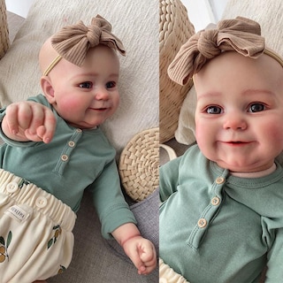 Foto 2 | Muñeca Reborn De Silicona Realista De 50 Cm Con Ropa, Chupete - Venta Internacional.