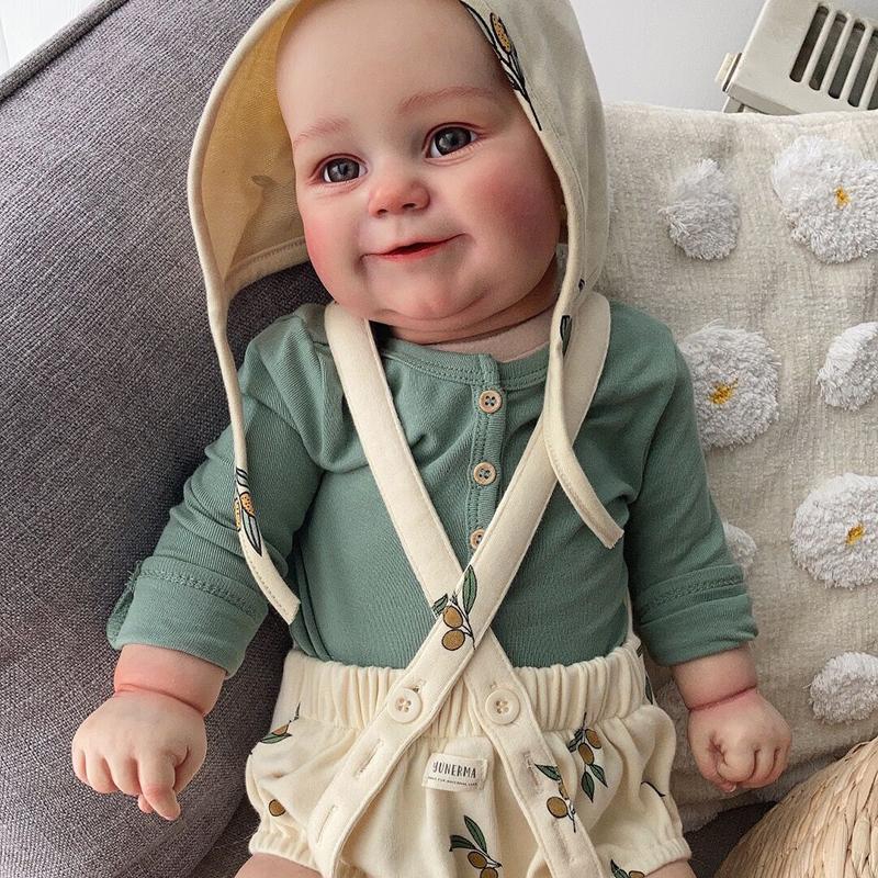 Foto 4 pulgar | Muñeca Reborn De Silicona Realista De 50 Cm Con Ropa, Chupete - Venta Internacional.