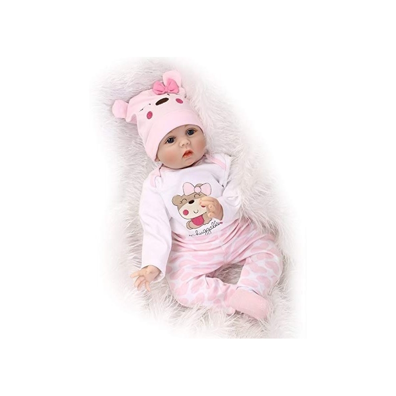 Foto 2 pulgar | Baby Doll Reborn, Oso Realista De Silicona Suave De 55 Cm - Venta Internacional.