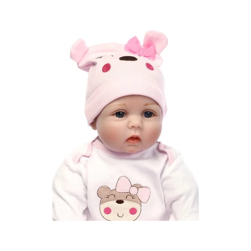 Foto 5 pulgar | Baby Doll Reborn, Oso Realista De Silicona Suave De 55 Cm - Venta Internacional.