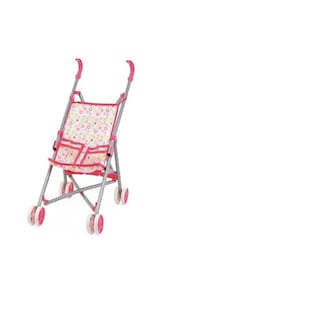 Foto 1 | Coche De Juguete Baby Love Paragua Para Muñecas, Tela Impermeable Rosa - Venta Internacional.