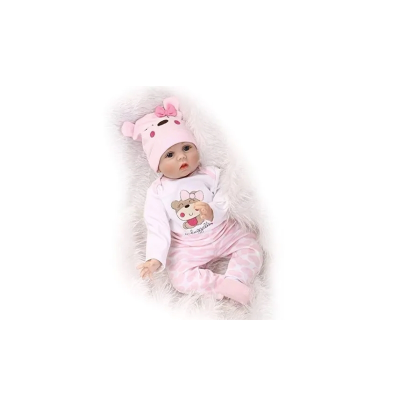 Baby Doll Reborn, Suave Y Realista, De Silicona, 55 Cm, Con Acceso - Venta Internacional.