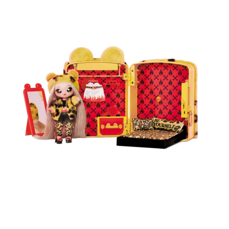 Foto 3 | Set De Mochila Na Na Na Surprise Jaguar Doll Con Accesorios - Venta Internacional.