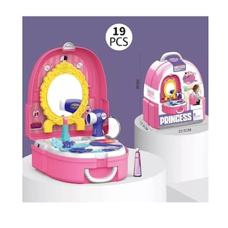 Foto 2 | Set De Belleza Mochila Princess Toy Para Niñas Con 19 Accesorios - Venta Internacional.
