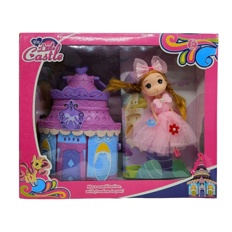 Set De Juguetes Doll House My Little Castle Para Niñas Con Muñecas Y Accesorios - Venta Internacional.
