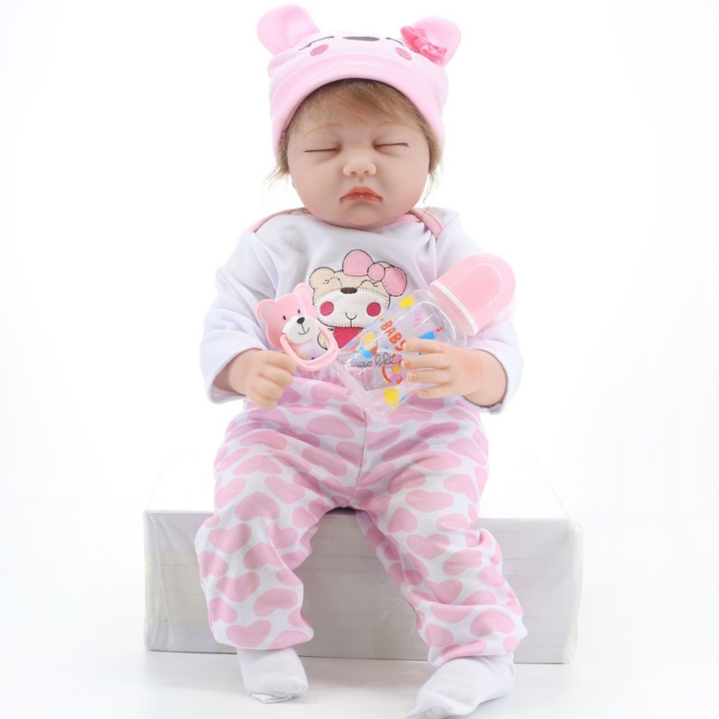 Foto 3 pulgar | Baby Reborn Doll, Vinilo De Silicona, 55 Cm, Con Ropa Y Accesorios - Venta Internacional.