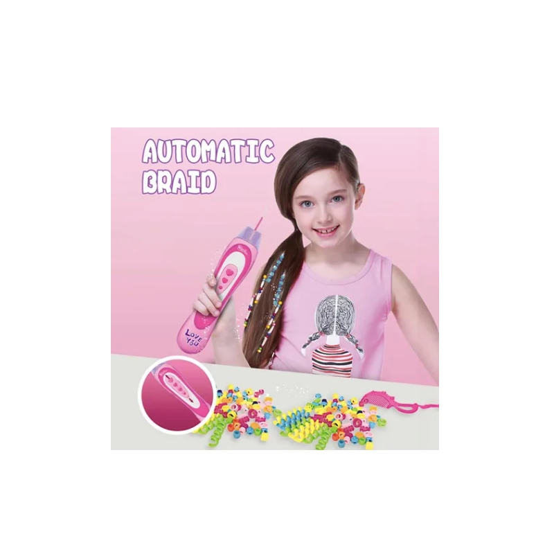 Foto 3 pulgar | Máquina De Trenzado De Pelo Para Niñas, Accesorios De Bricolaje, Juguete De Simulación - Venta Internacional.