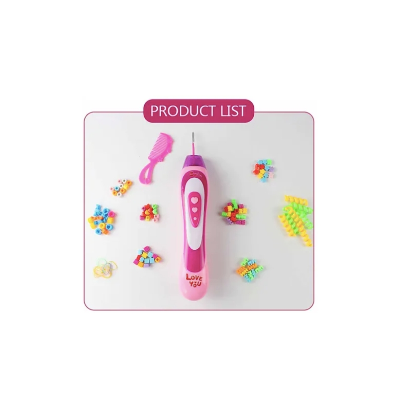 Foto 5 pulgar | Máquina De Trenzado De Pelo Para Niñas, Accesorios De Bricolaje, Juguete De Simulación - Venta Internacional.