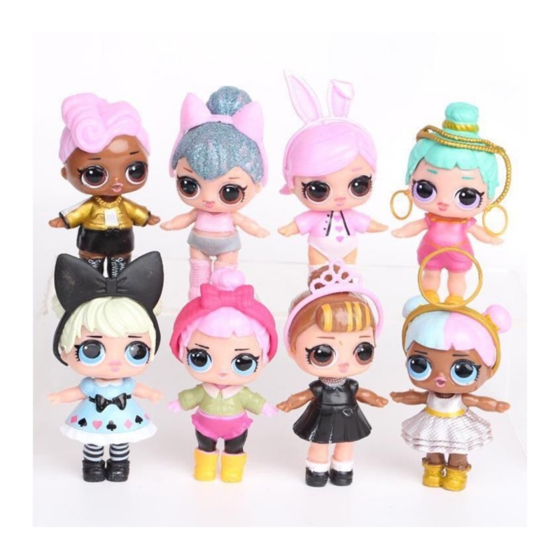 Set De Muñecas Lol Surprise, 8 Unidades, Multicolor Con Muñeca De 8 A 9 Cm - Venta Internacional.