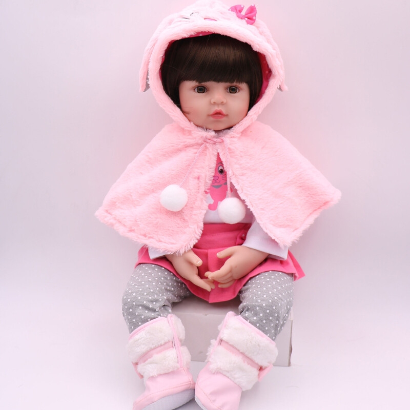 Foto 5 pulgar | Muñeca Con Forma De Conejito Simulado De 48 Cm Con Ojos Azules Para Niños - Venta Internacional.