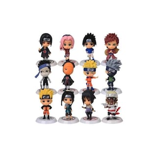 Foto 2 | Set De 18 Figuras De Acción Akatsuki Itachi Kunai Naruto Shuriken - Venta Internacional.