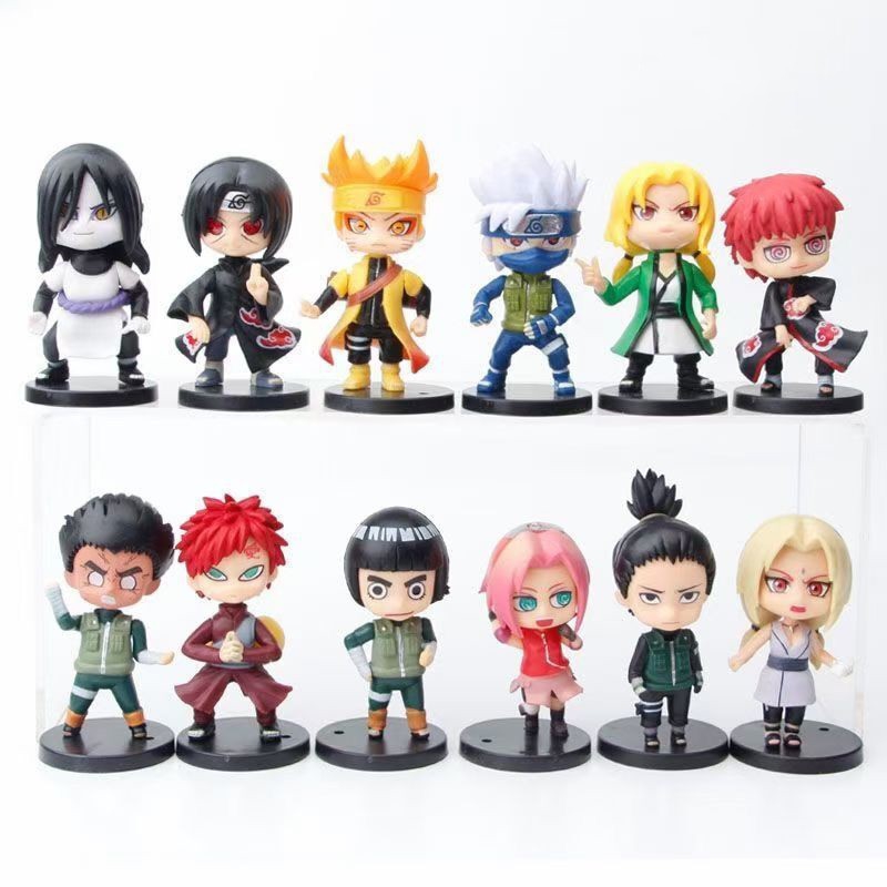 Foto 4 pulgar | Set De 18 Figuras De Acción Akatsuki Itachi Kunai Naruto Shuriken - Venta Internacional.