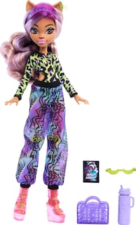 Foto 1 | Muñeca Monster High Scare-adise Island Clawdeen Wolf con Accesorios - Venta Internacional