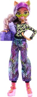 Foto 5 | Muñeca Monster High Scare-adise Island Clawdeen Wolf con Accesorios - Venta Internacional