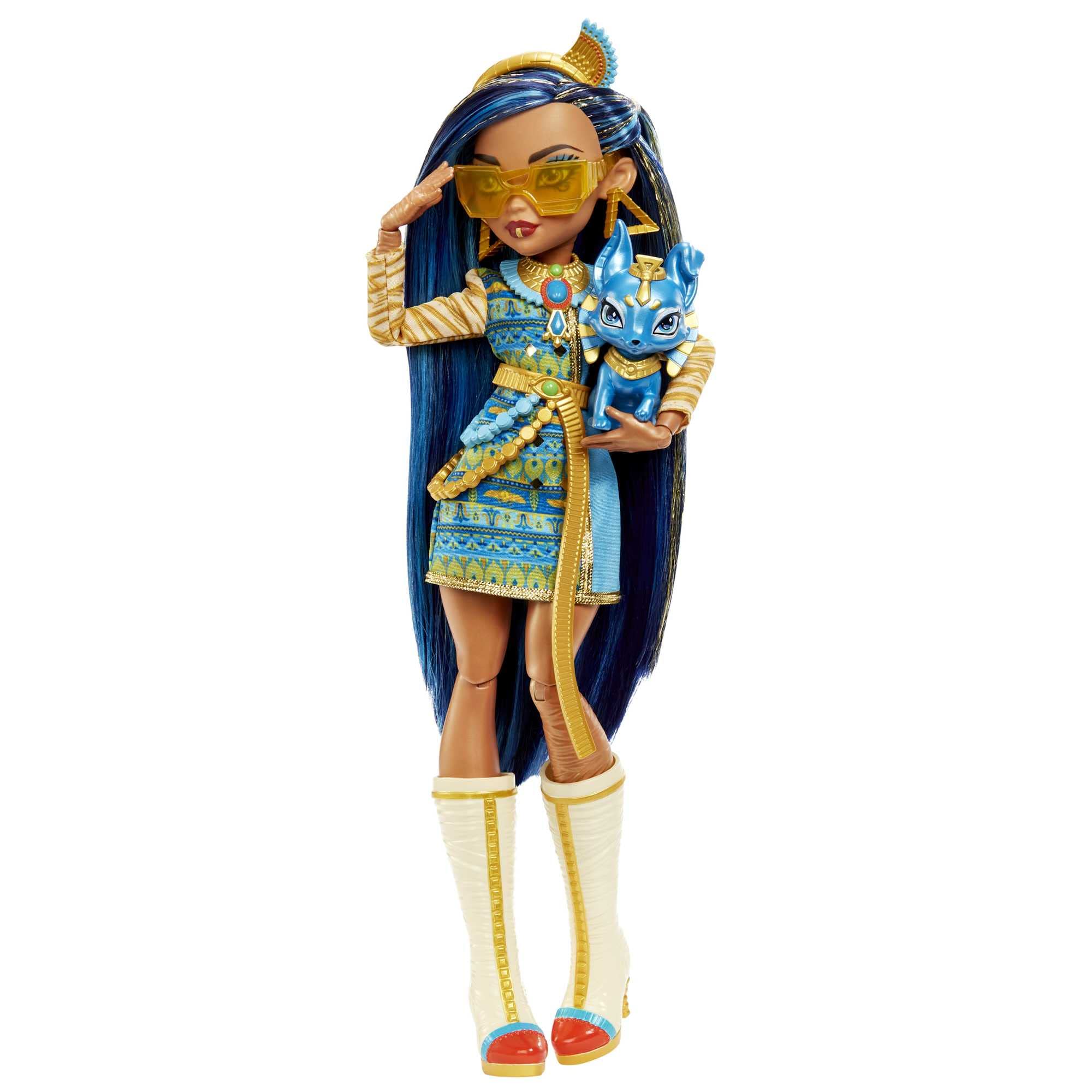 Foto 4 pulgar | Muñeca Monster High Cleo de Nile con Accesorios - Venta Internacional