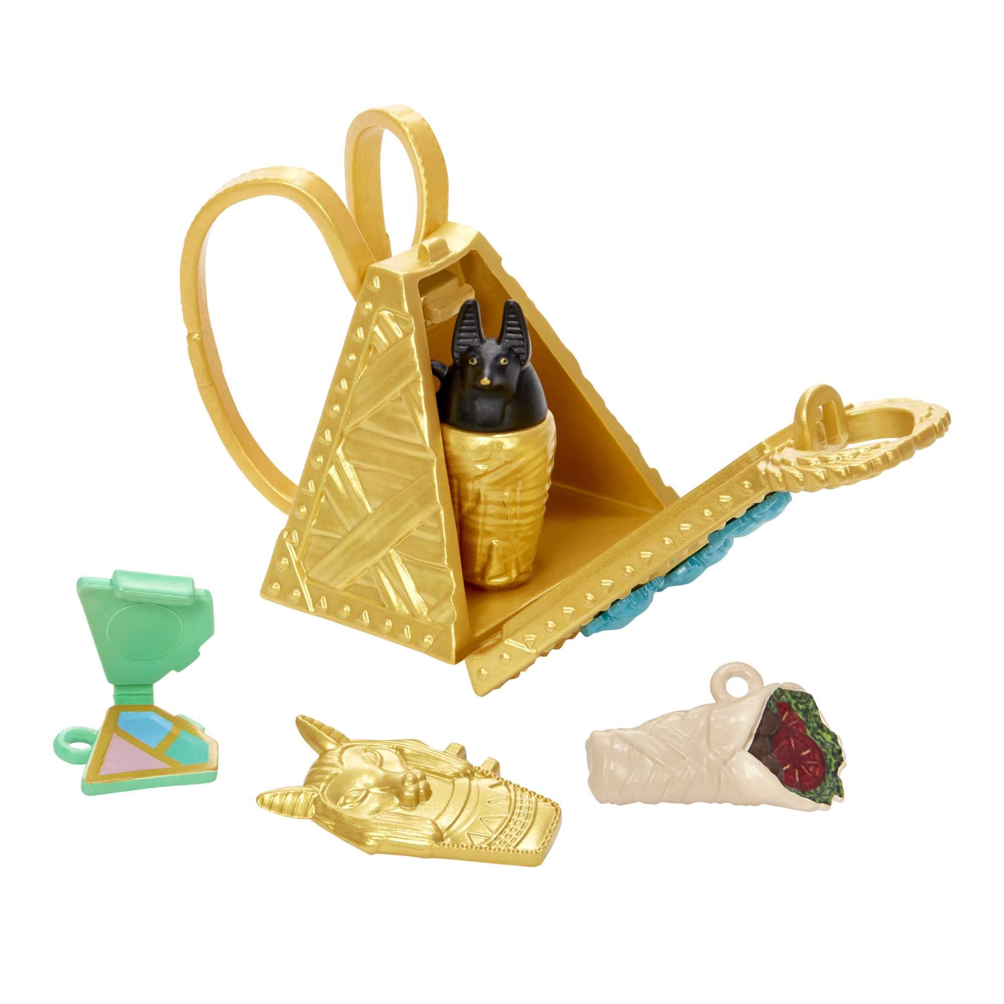 Foto 7 pulgar | Muñeca Monster High Cleo de Nile con Accesorios - Venta Internacional