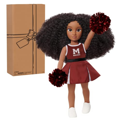 Muñeca Just Play Hbcyou Morehouse Cheer Captain Alyssa De 18 Pulgadas - Venta Internacional.