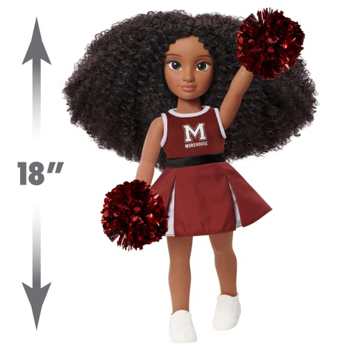 Foto 4 pulgar | Muñeca Just Play Hbcyou Morehouse Cheer Captain Alyssa De 18 Pulgadas - Venta Internacional.