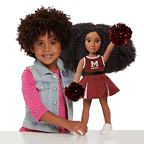 Foto 5 pulgar | Muñeca Just Play Hbcyou Morehouse Cheer Captain Alyssa De 18 Pulgadas - Venta Internacional.