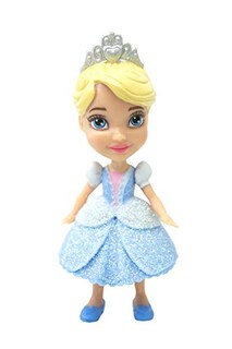 Foto 2 | Minivestido Azul Posable Con Diseño De Princesa Disney Con Diseño De Cenicienta - Venta Internacional.