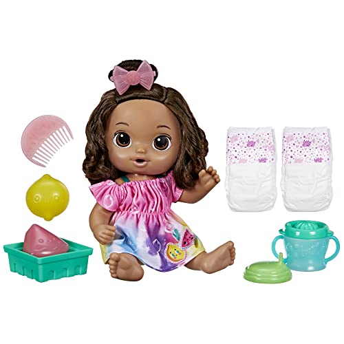 Muñeca Baby Alive Fruity Sips, Color Limón, Juguetes Para Ni - Venta Internacional.