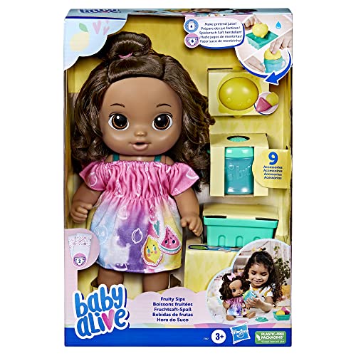 Foto 3 pulgar | Muñeca Baby Alive Fruity Sips, Color Limón, Juguetes Para Ni - Venta Internacional.