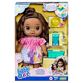 Foto 2 | Muñeca Baby Alive Fruity Sips, Color Limón, Juguetes Para Ni - Venta Internacional.