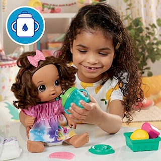 Foto 3 | Muñeca Baby Alive Fruity Sips, Color Limón, Juguetes Para Ni - Venta Internacional.