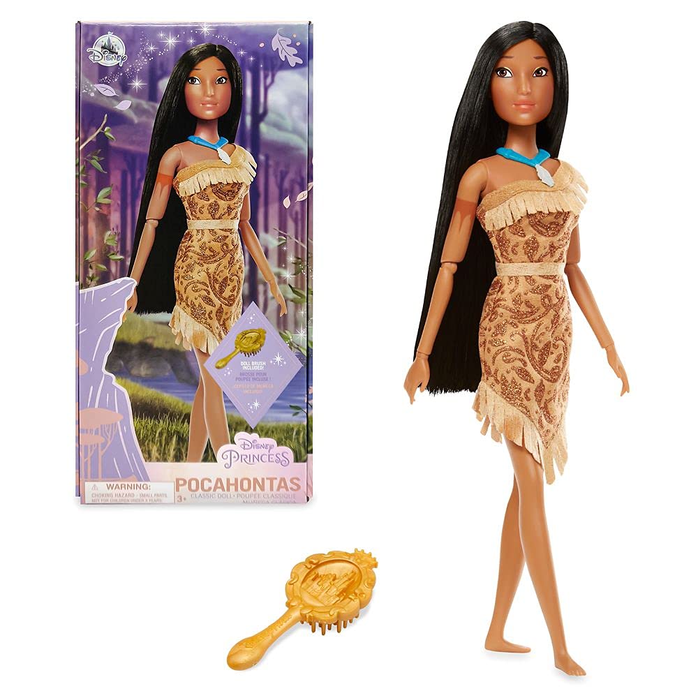 Foto 2 pulgar | Muñeca Disney Store Pocahontas Classic De 29 Cm Con Vestido Y Accesorios - Venta Internacional.