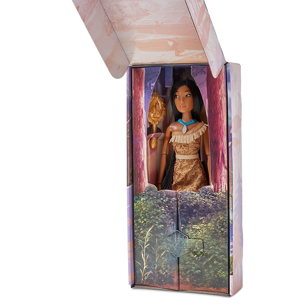 Foto 3 pulgar | Muñeca Disney Store Pocahontas Classic De 29 Cm Con Vestido Y Accesorios - Venta Internacional.