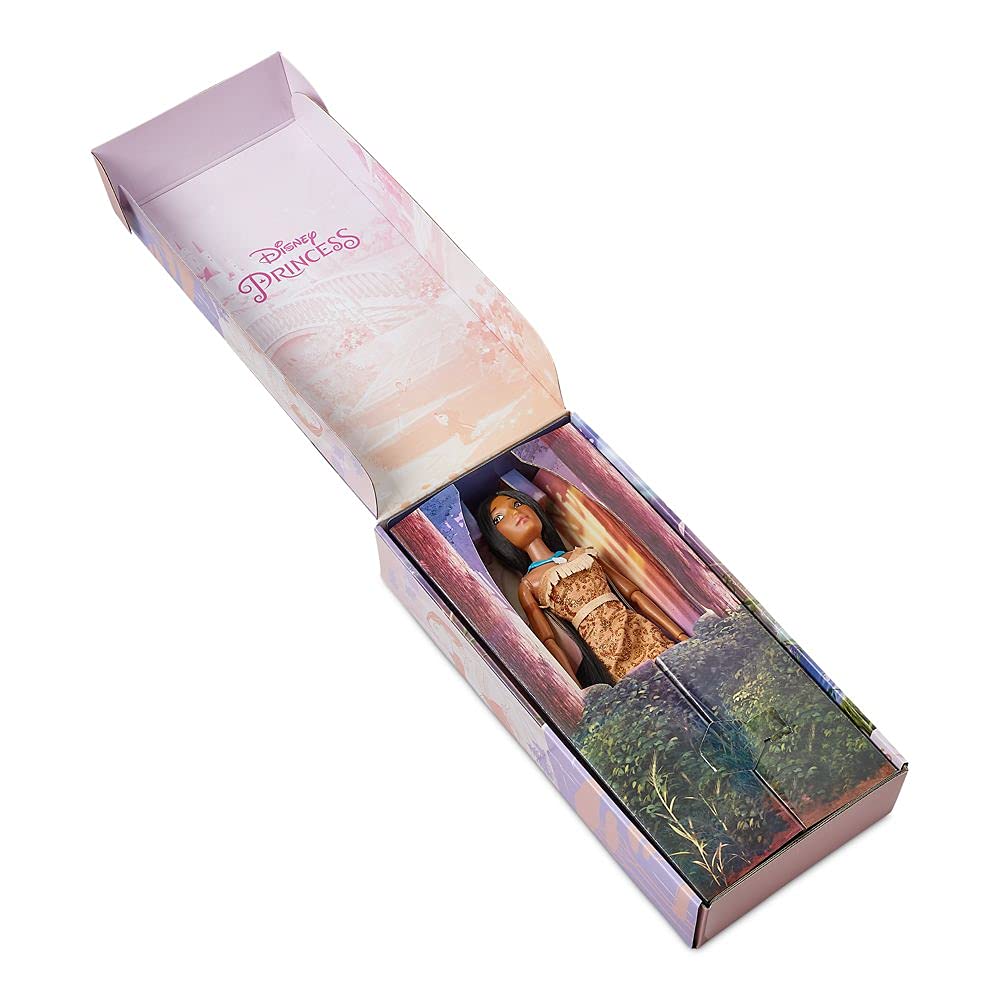 Foto 4 pulgar | Muñeca Disney Store Pocahontas Classic De 29 Cm Con Vestido Y Accesorios - Venta Internacional.