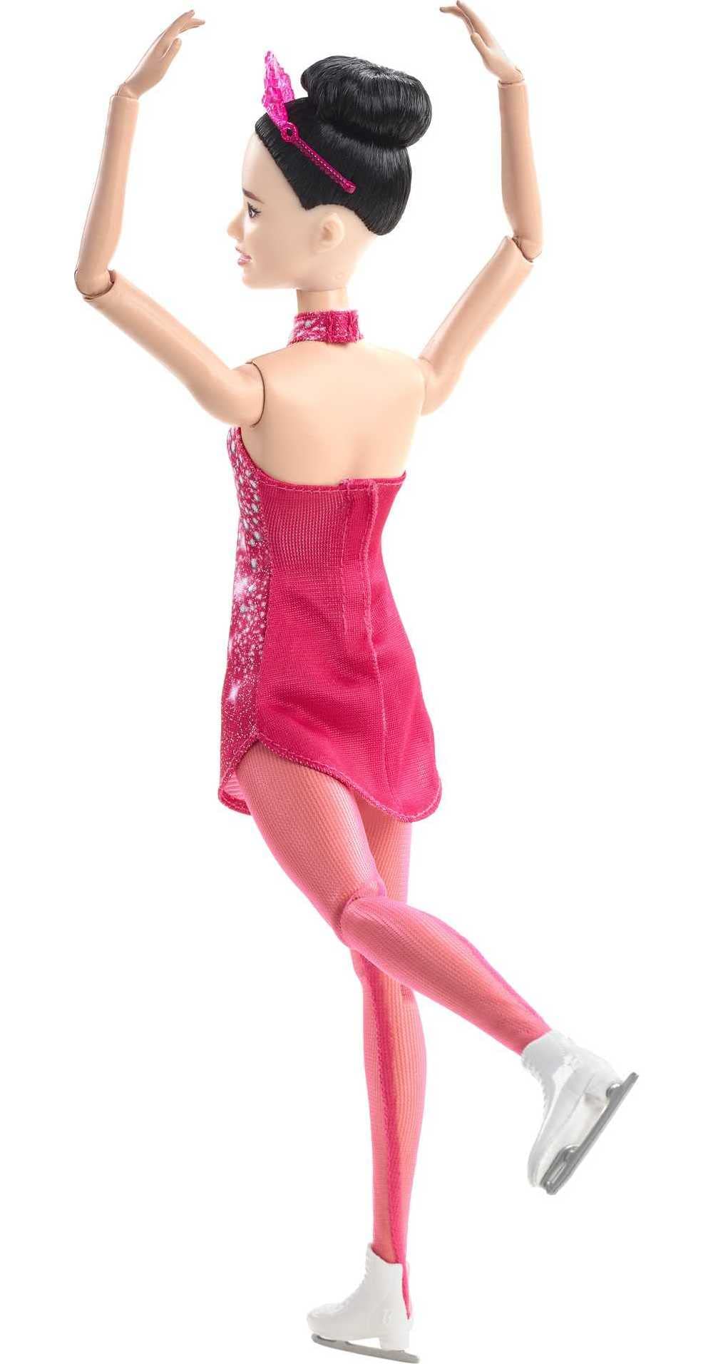 Foto 4 pulgar | Barbie Winter Sports Ice Skater Brunette Doll 12 "  - Venta Internacional