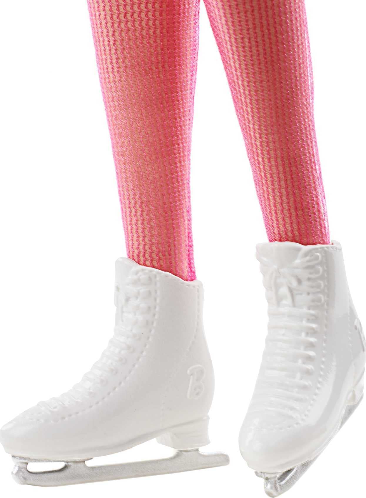 Foto 6 pulgar | Barbie Winter Sports Ice Skater Brunette Doll 12 "  - Venta Internacional