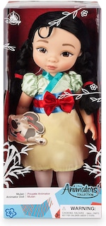 Foto 7 | Muñeca Disney Animators' Collection Mulan De 16 Pulgadas Con Sujetador Pequeño - Venta Internacional.