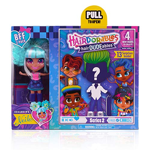 Foto 4 | Pack Hairdorables BFF Serie 2 con HairDudeables sorpresa - Venta Internacional