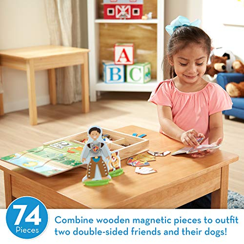 Foto 2 | Muñecas Magnéticas Para Disfraces De Melissa & Doug Occupations - Venta Internacional.